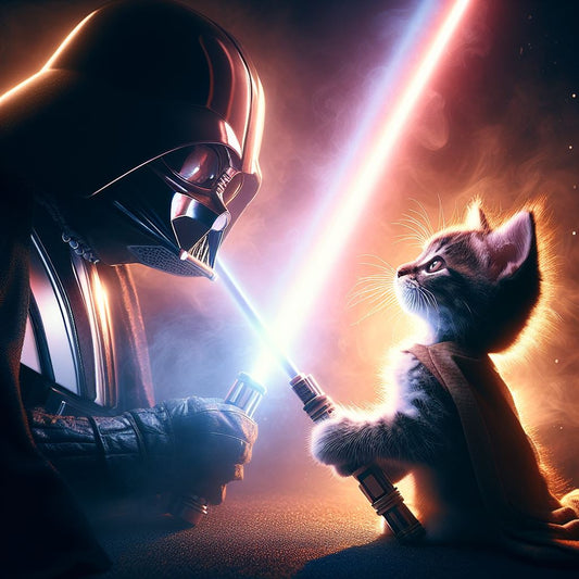 The Tale Behind the Canvas: Unveiling the Star Wars Cats Artwork