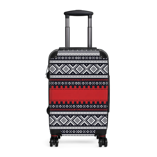 Wanderlust, Norwegian Style: The Catnip Mafia's Elegant Luggage Line Bags Printify Small Black 